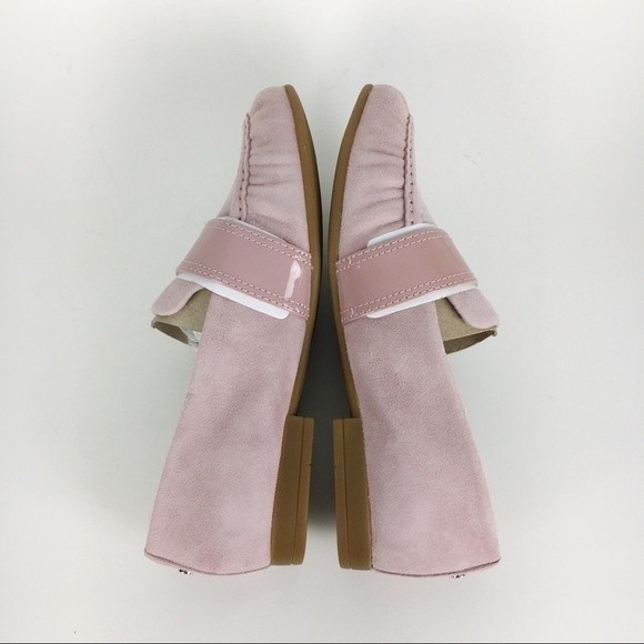 UGG Womens Size 5 Charlotte Pink Suede Leather Moc Toe Slip On Loafers Shoes‎ - Picture 6 of 8
